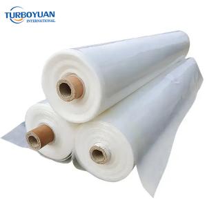 6 mil clear white polyethylene sheets pe plastic film in roll with uv protection