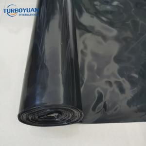 6mil polyethylene plastic poly film LDPE virgin black sheet roll