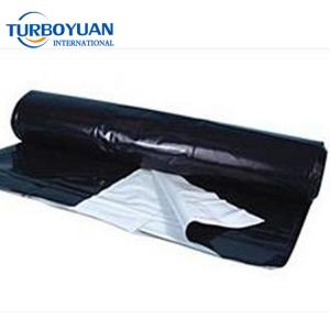 Agricultural black and white mulching paper biodegradable plastic mulch film on sale 