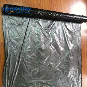 Agricultural weed plastic film roll greenhouse flooring black and white mulch cover
