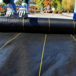 Agro black uv protection pp woven weed control mulching mat weed control in malaysia