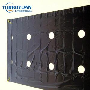 Agro pe plastic mulch film perforated mulching paper cover with holes