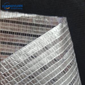 Aluminum mesh thermal shade cloth for greenhouse roof covering