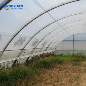 Anti dripping transparent polyethylene greenhouse covering film