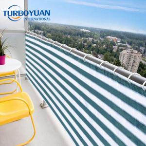 Balcony hdpe privacy fence screening plastic sun shade net
