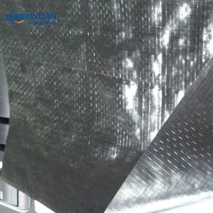 Black plastic woven rpe pond lining and HDPE tarpaulin