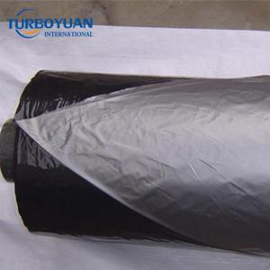 Black silver agriculture ground cover plastic mulch film rolls for earth