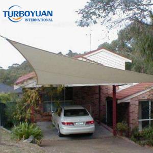Car parking roof uv resistant hdpe sun shade sail net