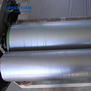 China silver shine PE plastic mulch cover film for agriculture greenhouse