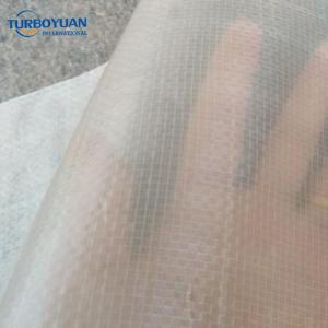 Clear reinforced tarp cherry orchard fruit tree plastic rain cover 