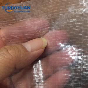 Clear reinforced tarp cover polyweave woven fabric greenhouse film for agriculture