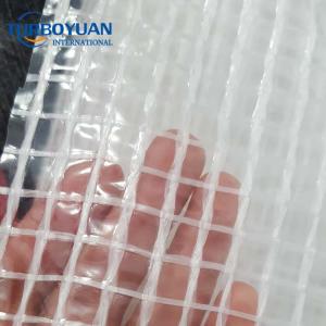 Construction pe tarpaulin grid poly tarp scaffold sheeting plastic leno tarpaulin