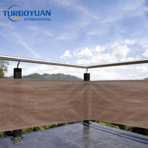 Deck wind breaker privacy fence netting screen