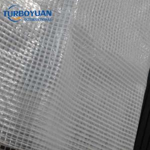 FR pe lona scaffold sheeting polyethylene leno tarp mesh tarpaulin for scaffolding 