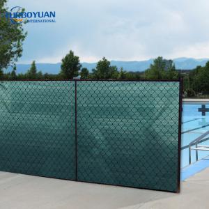 Fence screen shade cover wind protection windbreaker net in tennis court