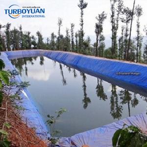 Garden blue woven HDPE geomembranes RPE pond liners
