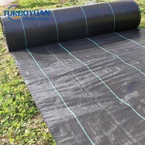 Garden ground cover uv protection woven fabric weed barrier mat 