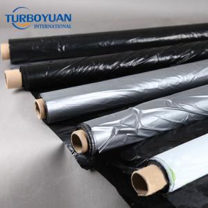 Garden reflective PE mulch film black silver plastic mulching cover