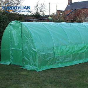 Green mini greenhouse cover leno tarpaulin sheet PE mesh cloth 140gm2