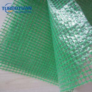 Green pe mesh fabric tarpaulin sheet for garden mini greenhouse