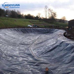 HDPE laminated geotextile pe coated geomembrane liner for sewage treatment project