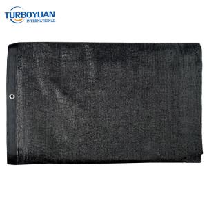 HDPE plastic privacy fence screening panel with grommets