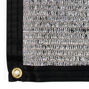 Heat control knitted fabric aluminum shadow mesh net aluminet cloth for outside shading for animal