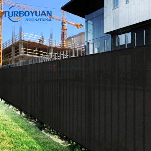 Heavy duty patio polyethylene privacy fence screen