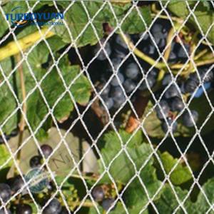 High strength hdpe bird netting woven polypropylene mesh net for strawberries 