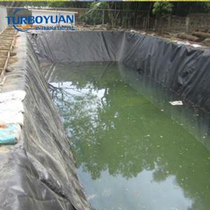Industrial uv treated geomembrane rpe fish pond liner for shrimp farm