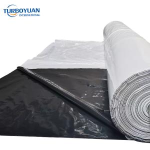Light deprived blackout sheet black greenhouse plastic film for mushroom house