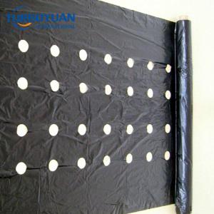 Outdoor agricultural black mulch film punch lldpe mulching protective cover for agriculture 