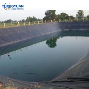 Outside aquaculture water storage natural pool geomembrane liner