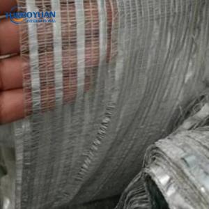 Reflective silver aluminum sun shade mesh for greenhouse