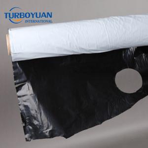 Strawberry greenhouse black white plastic mulch film perforated polypropylene mulching cover