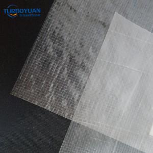 Strong reinforced poly film transparent PE woven greenhouse cover for sale 