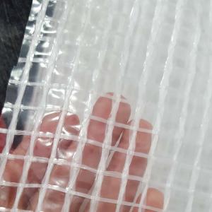 Transparent HDPE mesh tarpaulin PE leno net poly tarp for greenhouse and construction