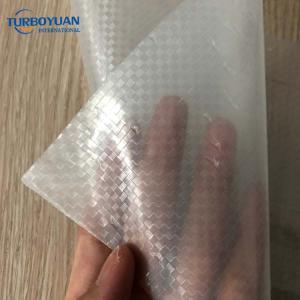 Transparent reinforced roof plastic woven fabric covers for sweet cherry plantation