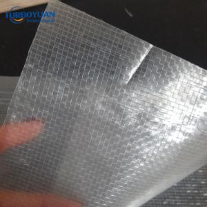 Transparent reinforced tarpaulin woven film greenhouse fabric cover