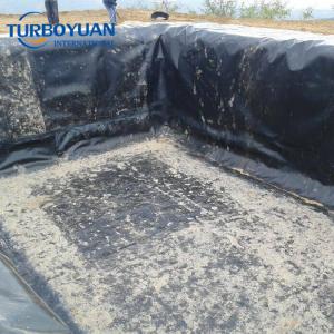 Waterproof reinforced woven HDPE geomembrane for landfill foil