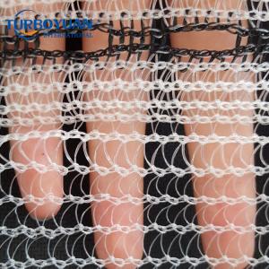 White plastic protection mesh anti hail netting apple tree hail protection net
