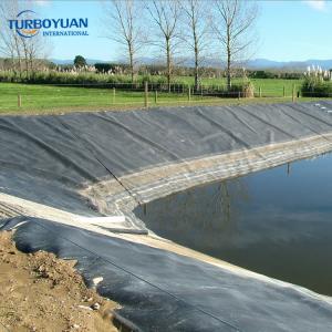 Woven plastic RPE slurry lagoon liner for ponds