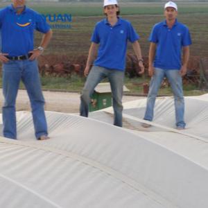 hdpe reinforced plastic roll transparent clear tarpaulin greenhouse woven film