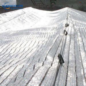 50% silver aluminet shading fabric aluminum shade cloth for greenhouse