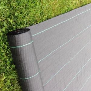 uv treated black plastic woven weed stopper fabric mat for tree